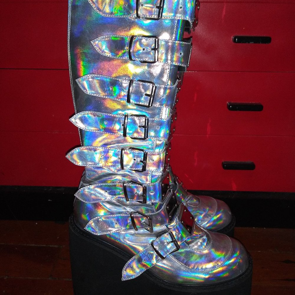 Demonia Swing 815 Holographic Silver